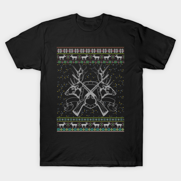 deer hunting ugly sweater